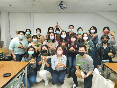 111學年度第1學期文康活動-綠植苔球(3)111.12.01